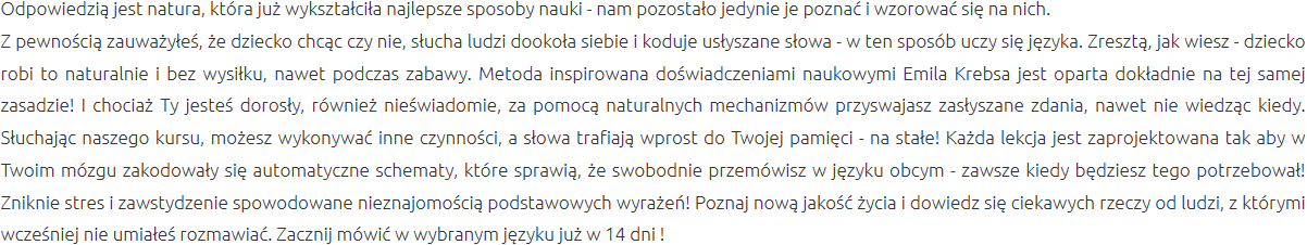 Efektywna Metoda Nauki Sępopol
